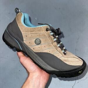 Keen Suede Leather Cap Toe Lace-Up Hiking Outdoor Shoes Women's 10